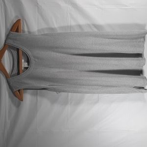 NWT PECK & PECK SILVET SLVLESS TOP SZ M